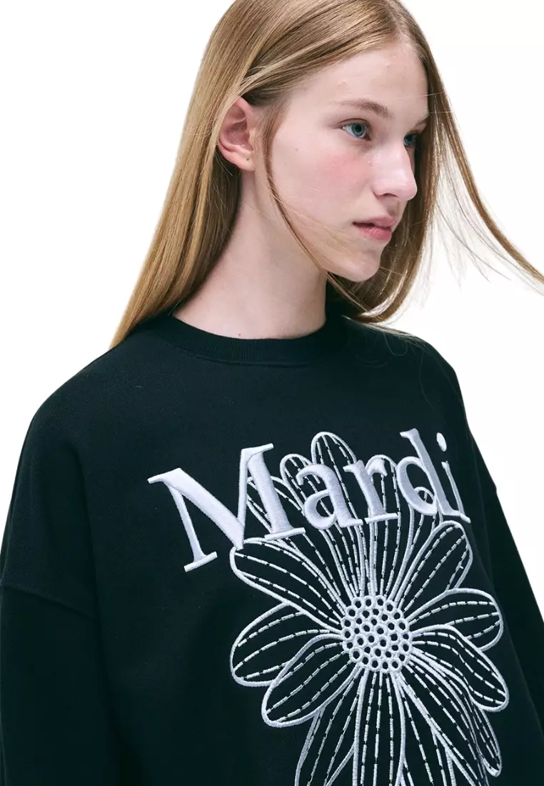 Jual Mardi Mercredi Sweatshirt Flowermardi Needlework