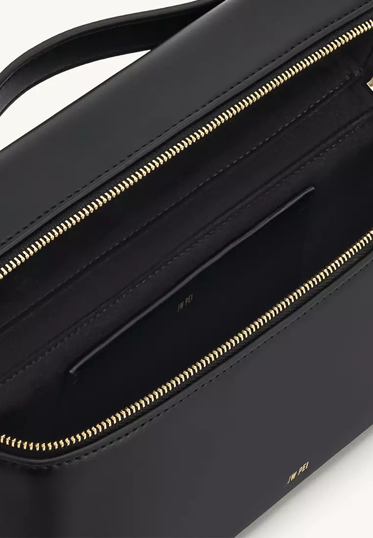 JW Pei Thea Top Handle Bag - Black
