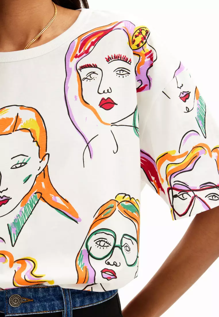 Desigual Woman Love basic T-shirt