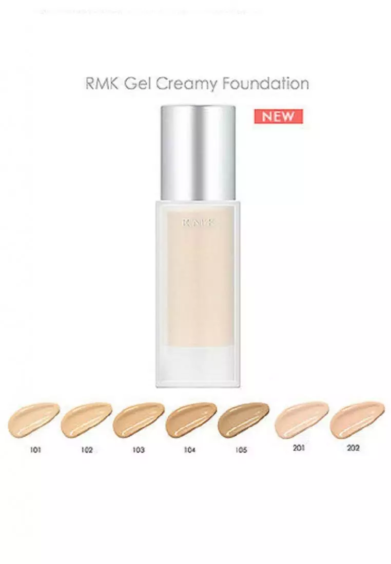 RMK Lasting Gel Creamy Foundation #201 30ml