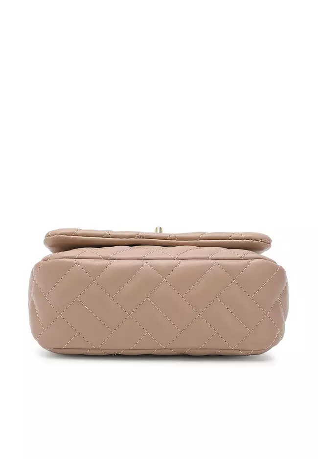 Buy Swiss Polo Quilted Chain Sling Bag / Crossbody Bag - Pink Online ...