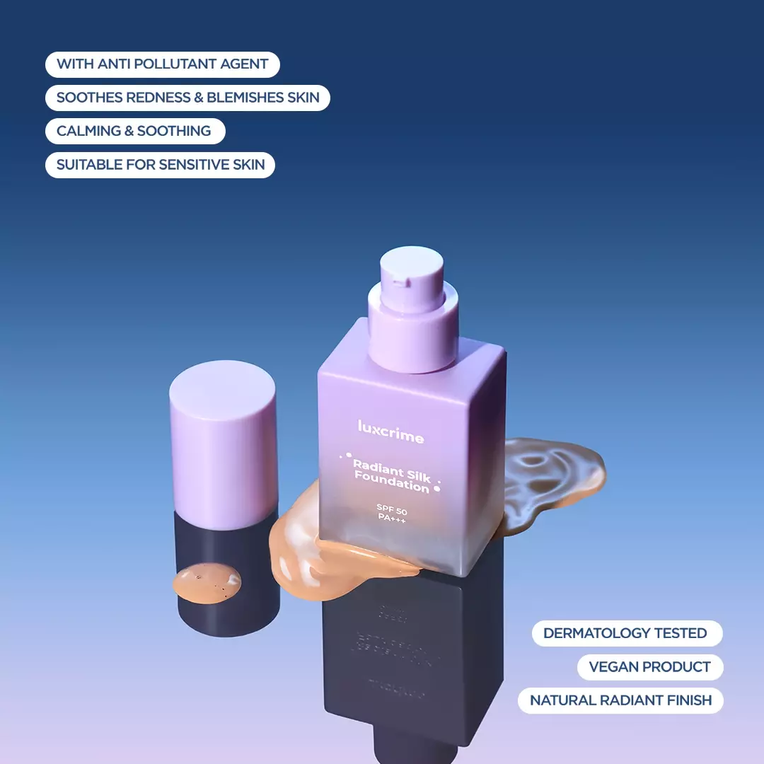 Luxcrime Radiant Silk Foundation SPF 50 PA+++ - N00