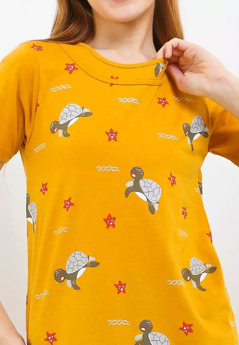 Dress Daster Pyjama Baju Tidur Sleepwear