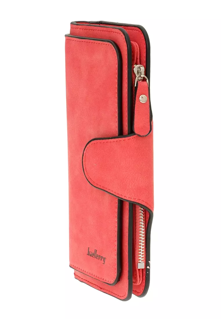 Dompet Wanita Model Panjang Casual Women Wallet Many Slot Material Kulit ORIGINAL