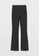 H&M black Ribbed Jazz Trousers C750CAABCFEA5AGS_1
