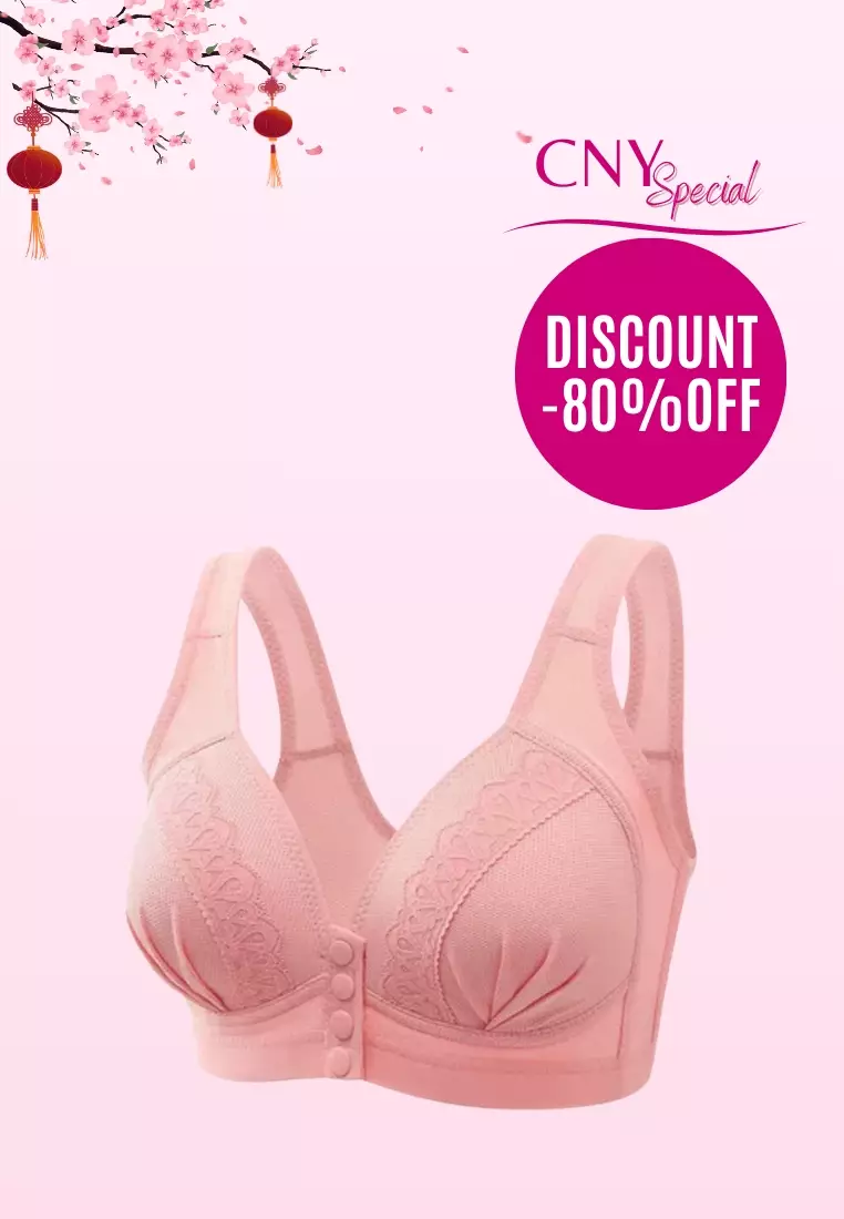 Buy Kiss & Tell Premium Micah Seamless Push Up Lifting Supportive Wireless  Bra in Pink in Pink 2024 Online