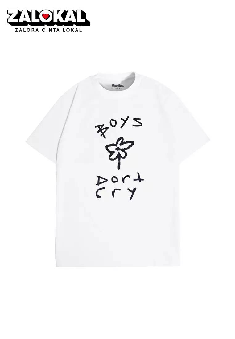 Moutley Oversized T-Shirt Boys Don't Cry 040824