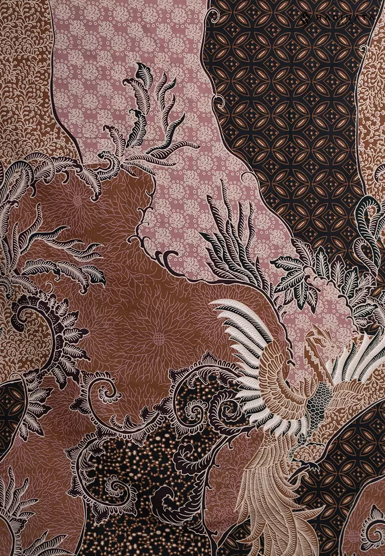 Hadinata Batik Premium Kain Katun Superfine Bhumi Paksi Brown