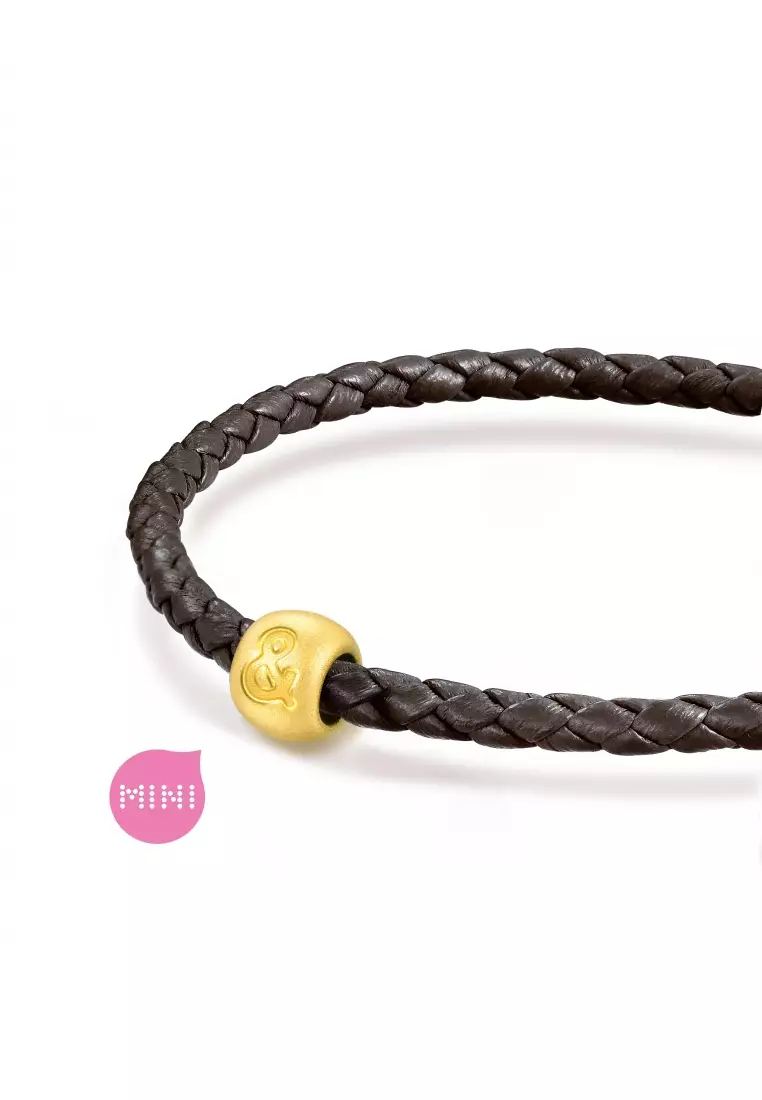 999 24K Solid Gold Letter & Charm  92920C (Bracelet not included)