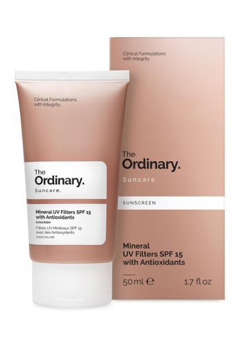The Ordinary The Ordinary Mineral UV Filters SPF 15 with Antioxidants (50ML) CE5EEBE78A25EDGS_1