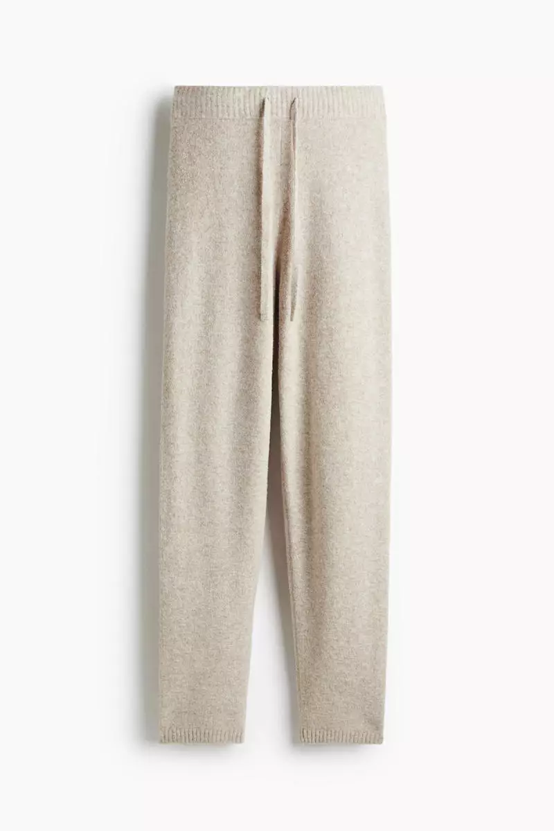 Fine-knit joggers