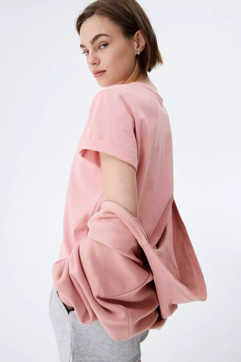 Oversized cotton T-shirt