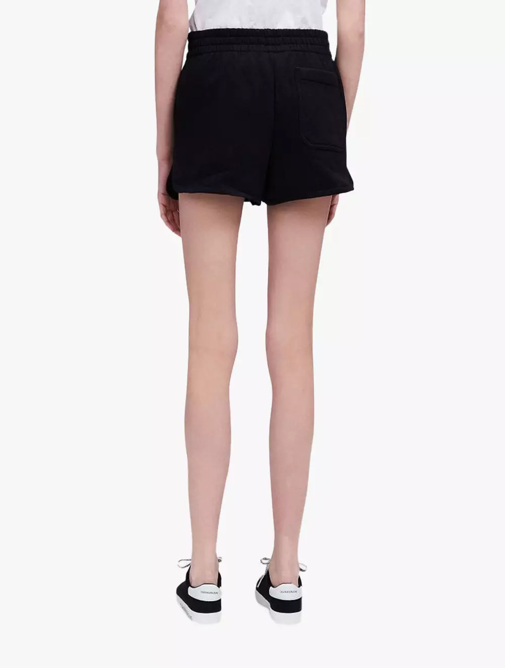 CALVIN KLEIN JEANS - DOLPHIN FLEECE SHORTS - black