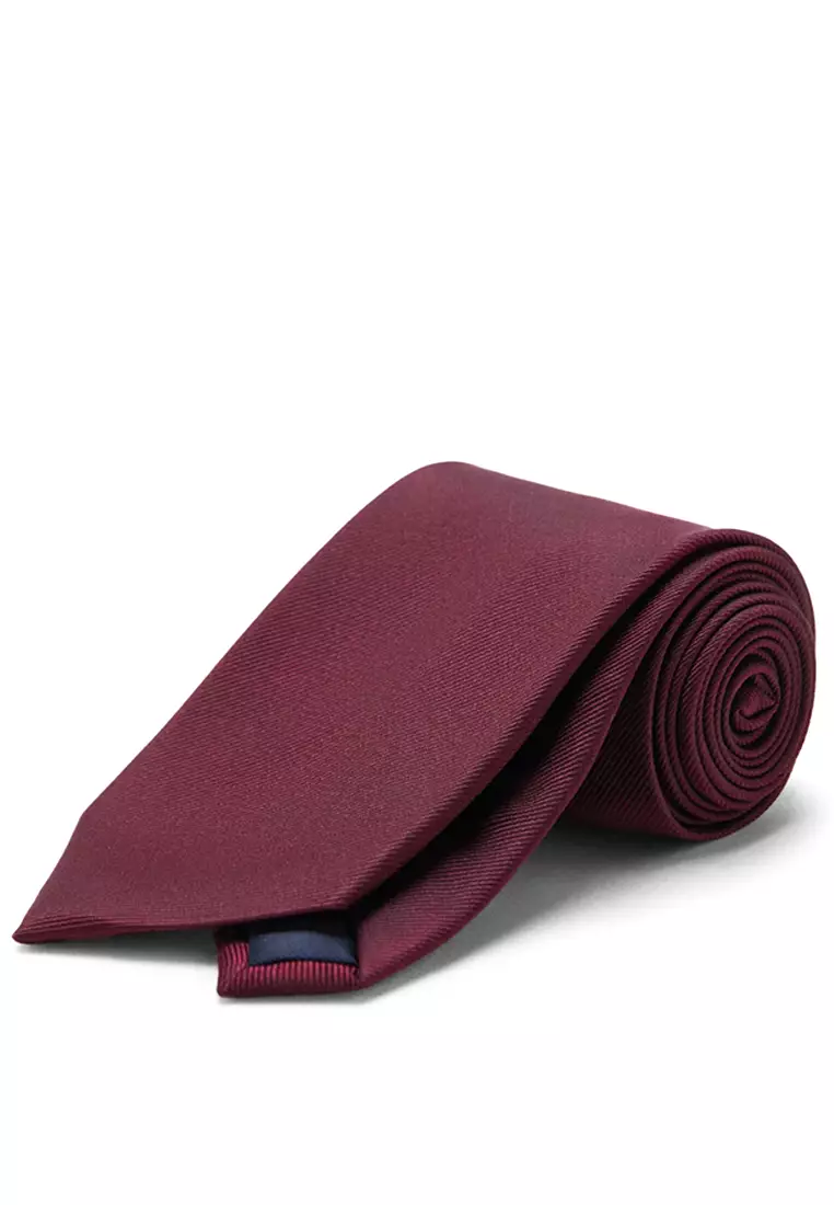 Plain Silk Tie