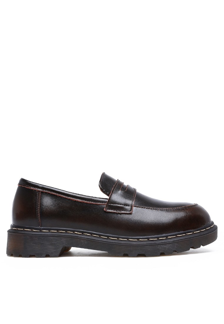 Leather loafers DS0421.