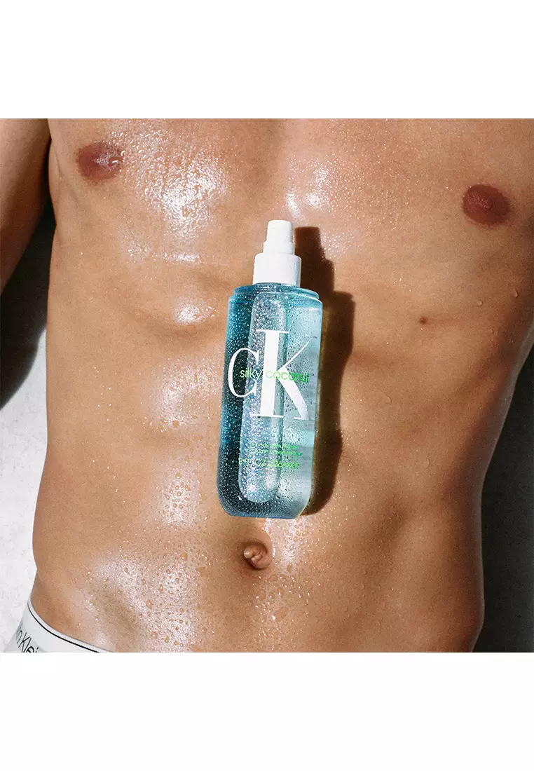 Calvin Klein CK Hair & Body Perfume Mist 236ml - Silky Coconut | Crisp & Refreshing (Icy Coconut, Juicy Pineapple, Soft Musk)