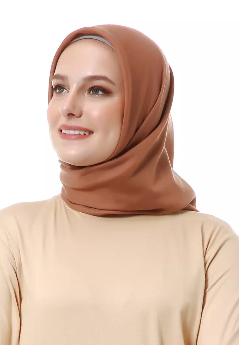Vierra Jilbab Segiempat Paris Polos Premium Best Style - Coksutua