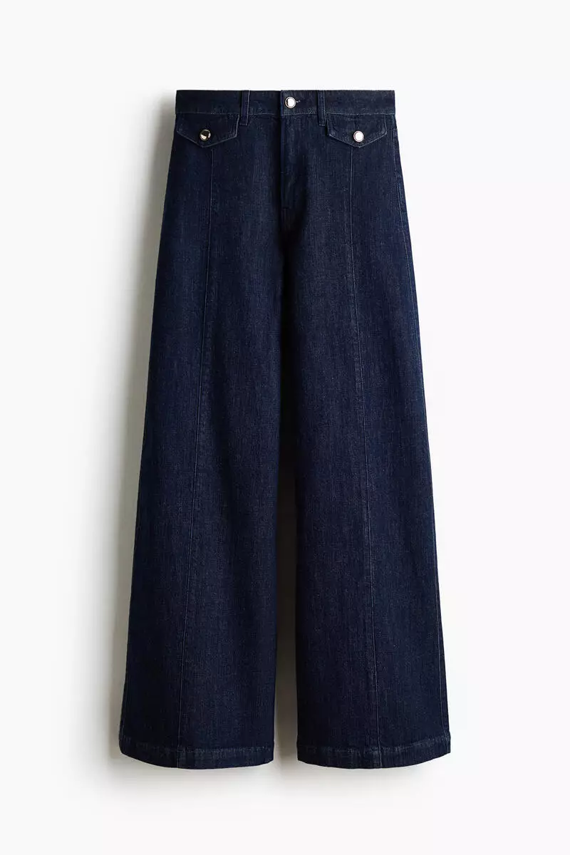 Wide High Jeans