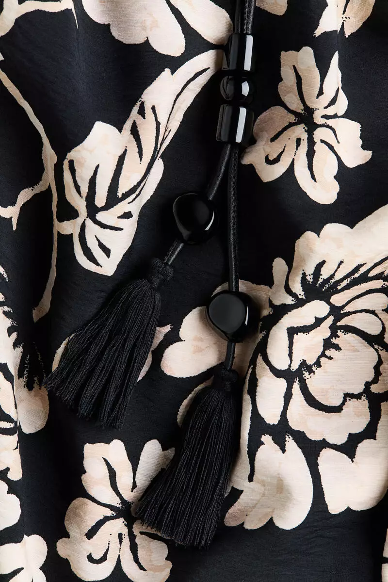 Button-front midi dress