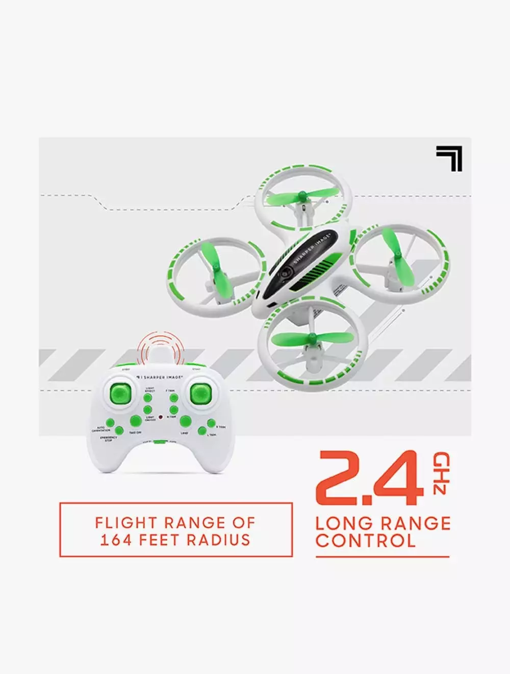 Sharper Image Drone Stunt Glow LED 5inch - DCP1213004311
