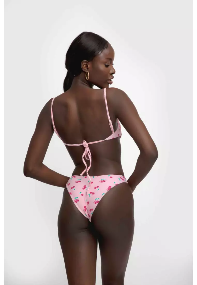 Amber Underwire Top / Cherry Bon Bon