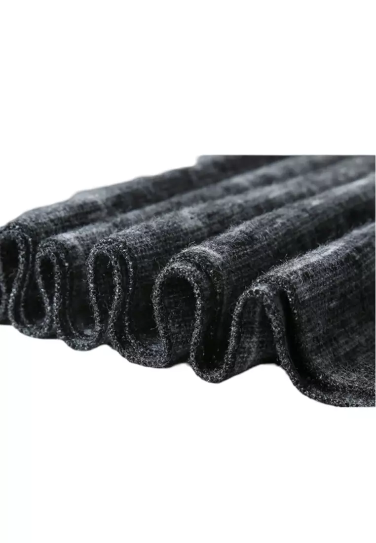 Men's Warm Scarf for Autumn and Winter - Thick Korean Style Long, Versatile Scarf