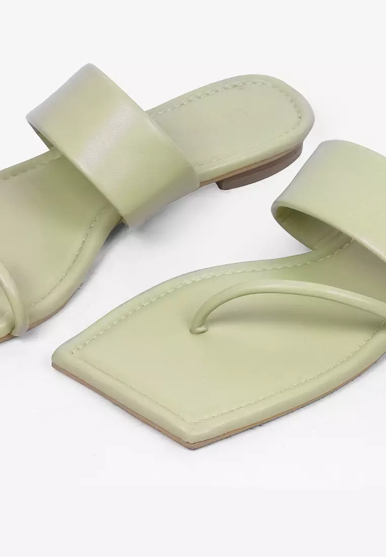 Mono Strappy Mismatched Summer Sandals