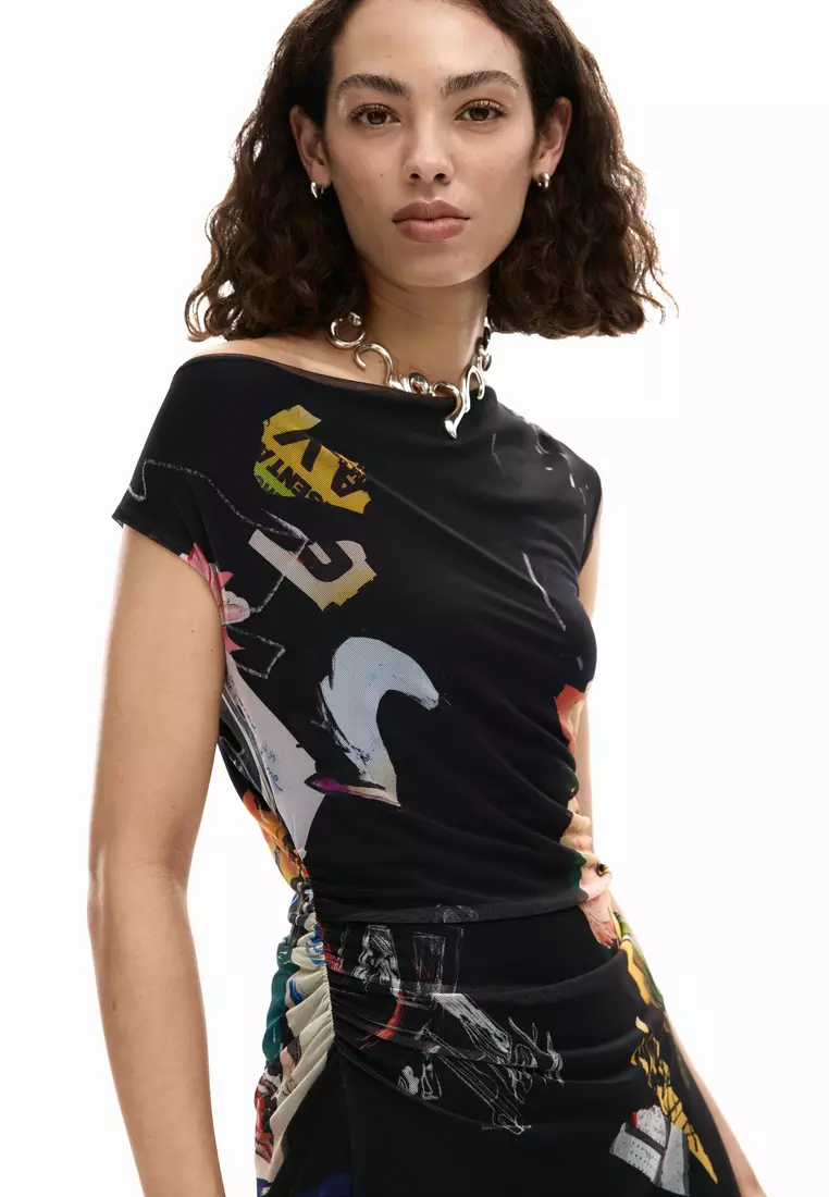 Midi dress collage