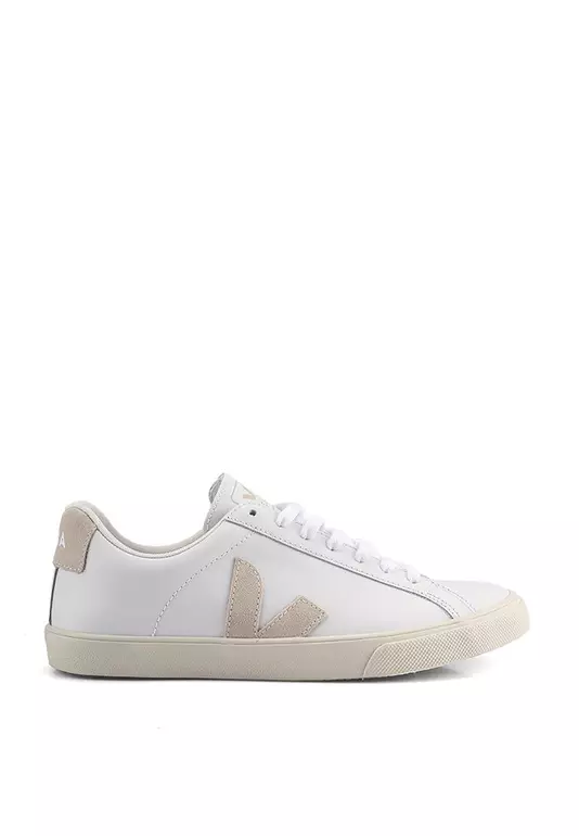 Esplar-Logo Leather Sneakers