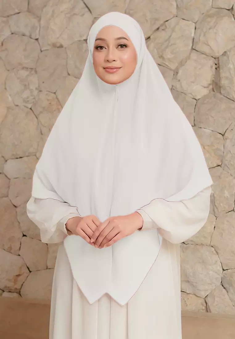 KHIBAN KHAIRA MAGNET PLUS NIQAB - BROKEN WHITE