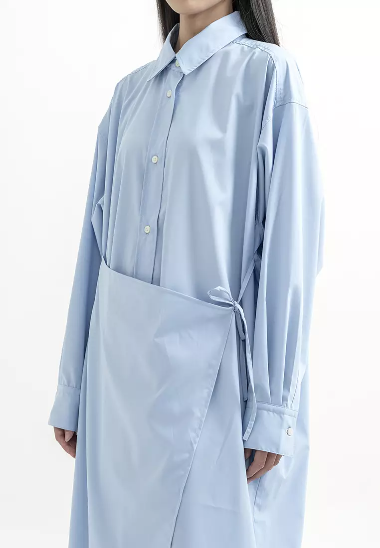 BOWN - Nuo Apron Shirt Dress