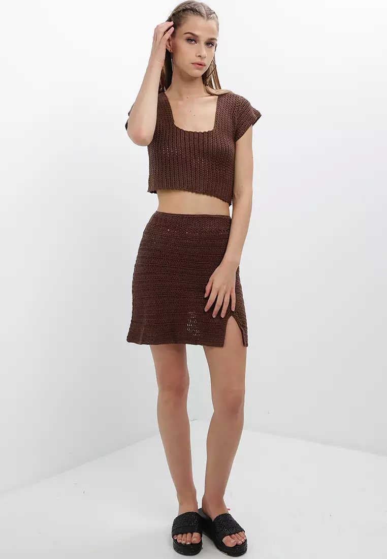 Summer Style Crochet Skirt