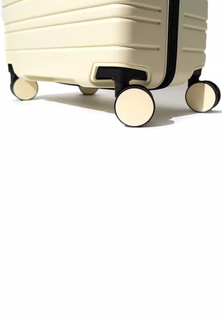 Sigma 28" Large Hard Case Luggage Milky