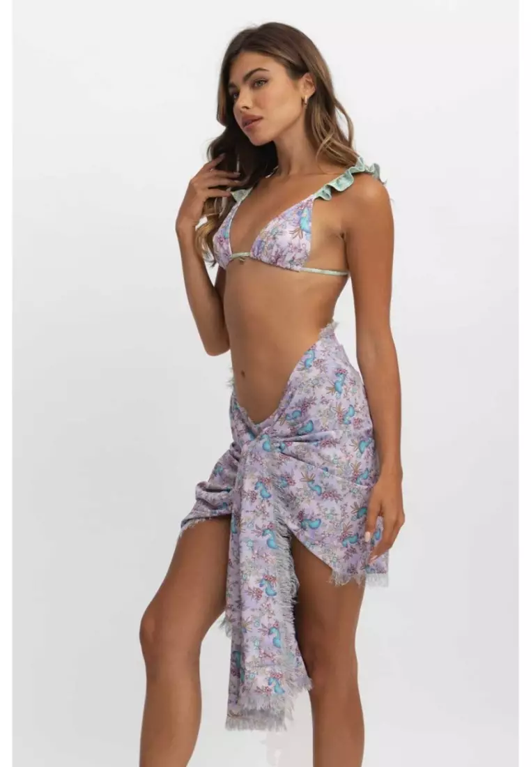 Keisha Frayed Sarong / Siren Song