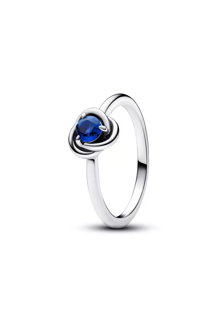 Blue vibrant spirit ring pandora top