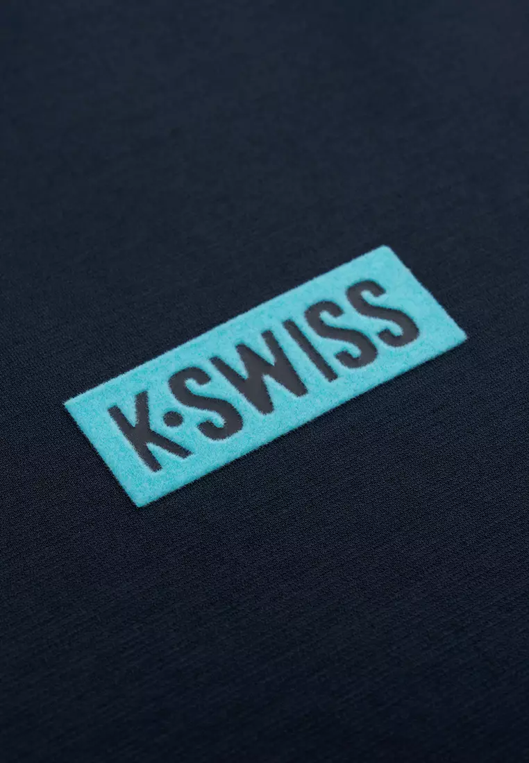 男女同款K-SWISS LOGO 長袖T裇