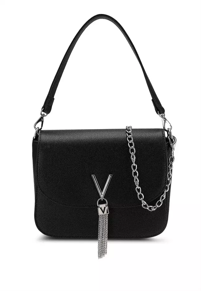 Women's Valentino Bags Navy Divina Small Clutch Crossbody Bag