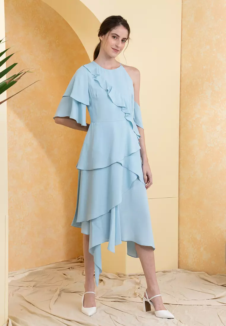 Zalora online blue dress