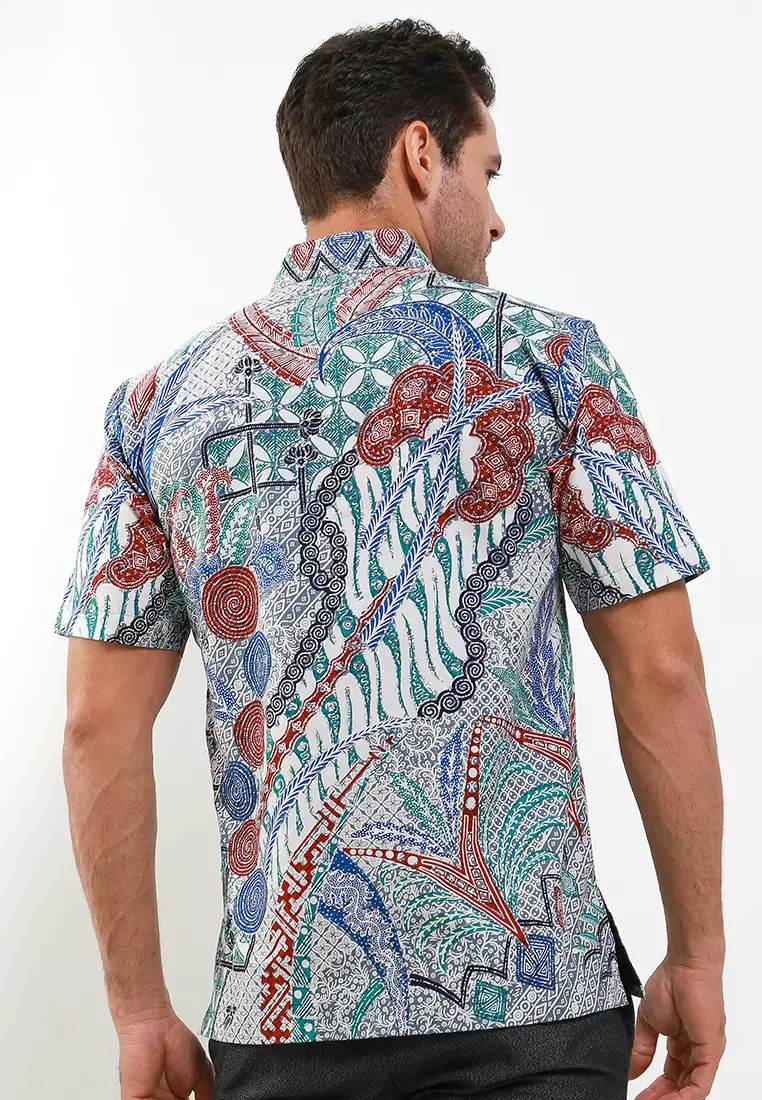 Hem Mahatma white slimfit