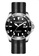 EGLANTINE black and grey and blue EGLANTINE® Diver's Watch, Steel Case, Black Dial and Turning Bezel, Quartz Movement, Black & Grey NATO Strap 67CA0AC1E56A2EGS_1