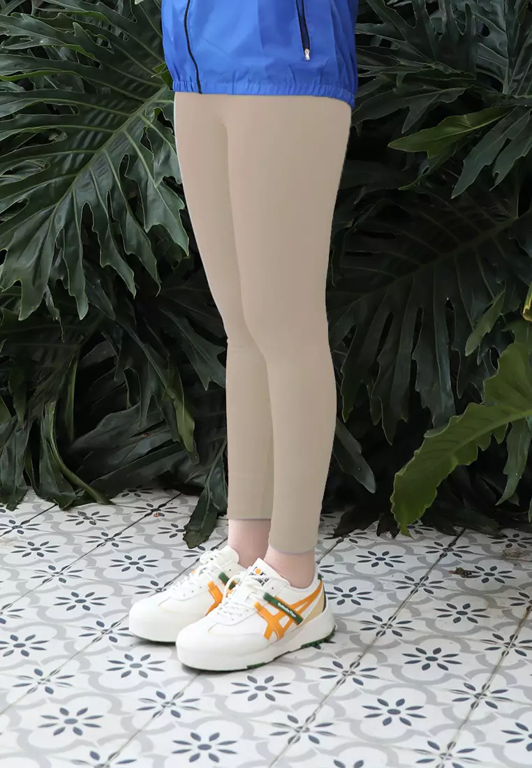 Zelena - Hasa Leggings Highwaist | Legging Olahraga Wanita | Sport Basic Layer - L