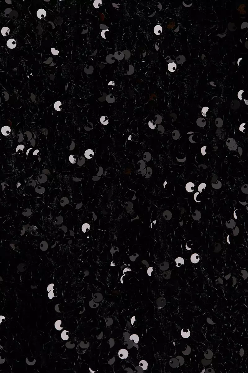 Sequined A-line dress