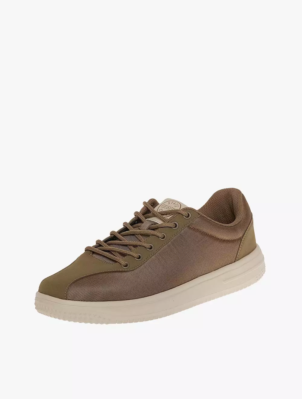 Payless State Street Mens Pilot Sport Casual Sneakers - Taupe_01