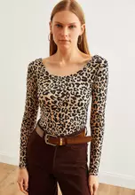Leopard/Beige Multi