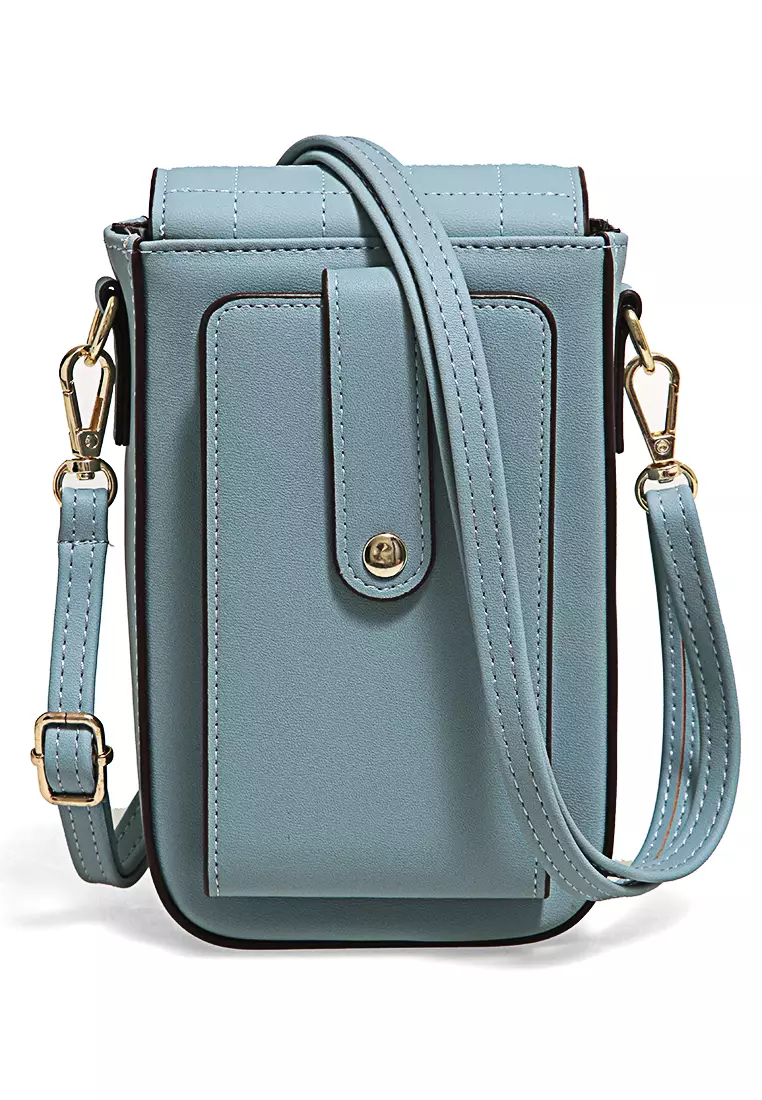 Sling Bag Wanita Tas Selempang Handphone Many Slot Material Leather ORIGINAL