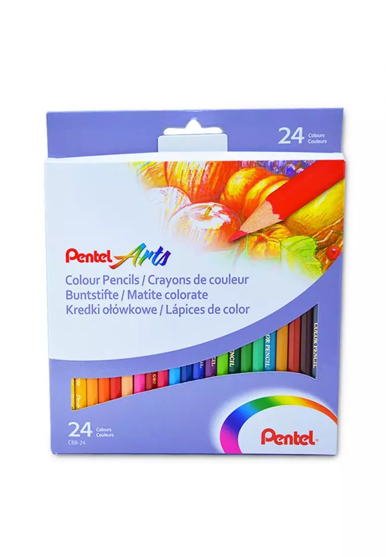 Colored Pencils, Set of 24 — Pentel of America, Ltd.