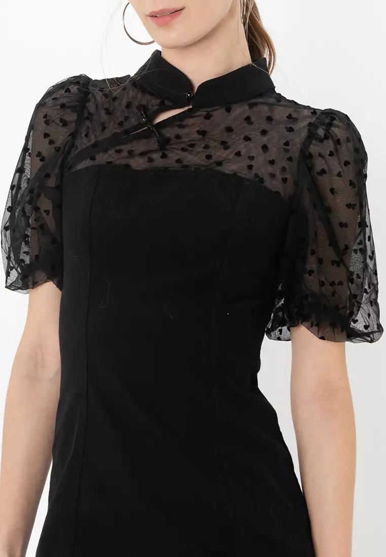 Short Sleeves Mini Dress