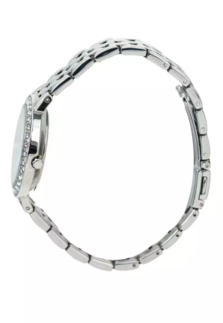 Jam Tangan Wanita Alba Original Garansi Resmi AP6463 AP6463X1 Strap Stainless Steel Silver Angka Romawi