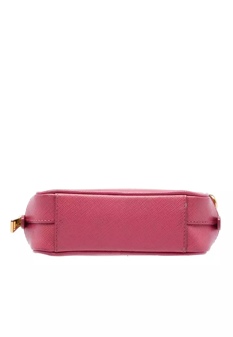 Pre-Loved Prada Mini Saffiano Lux Camera Bag