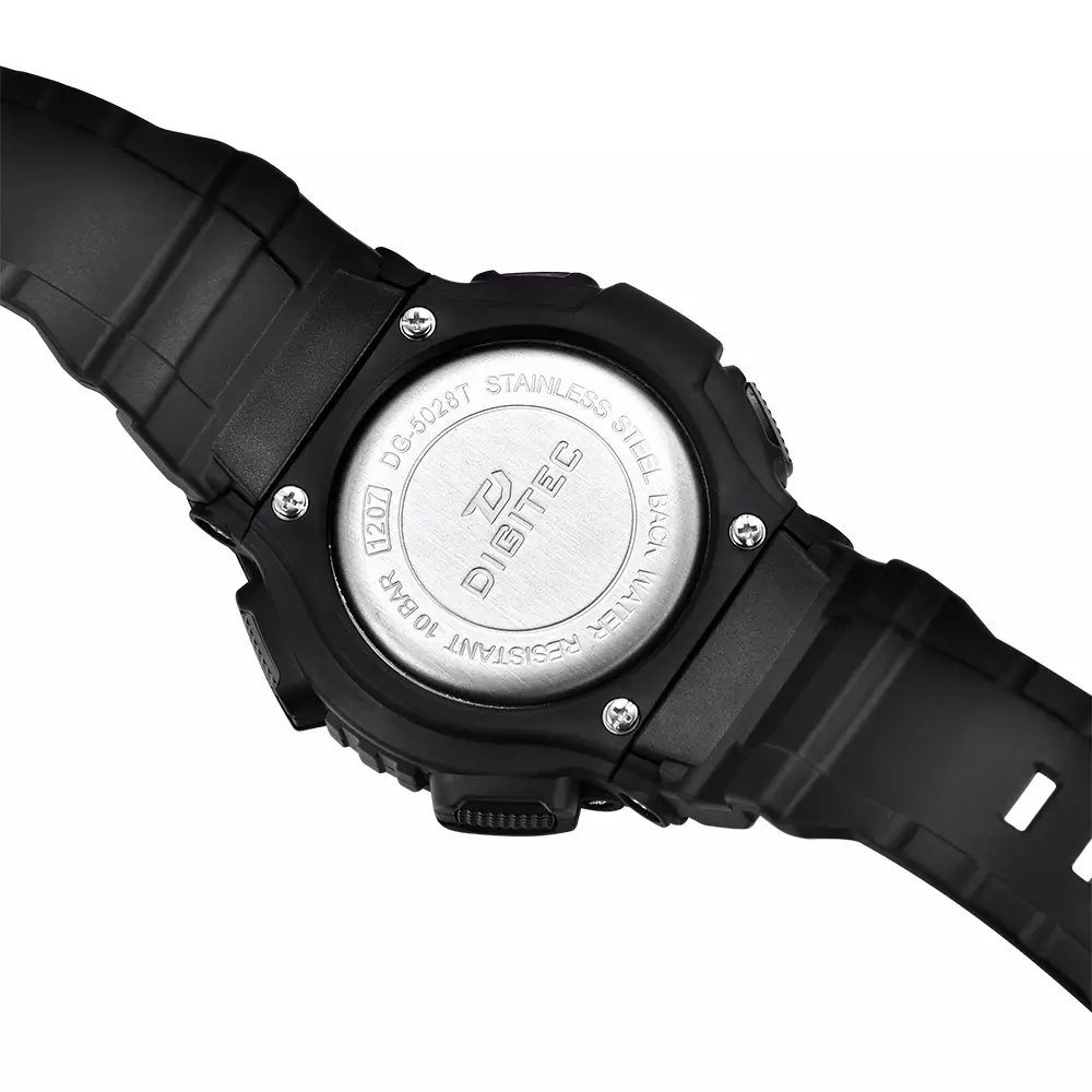 DIGITEC Jam Tangan Digital Pria DG-5028T Water Resist - BK4B Black